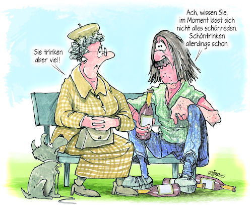 Cartoon: Generationen im Austausch (medium) by Ritter-Cartoons tagged generationen,im,austausch,generationen,im,austausch