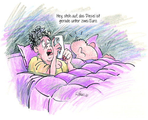 Cartoon: Nächtliche Preissprünge (medium) by Ritter-Cartoons tagged benzinpreise,presse,karikaturen,von,berthold,ritter,cartoons,benzinpreise,presse,karikaturen,von,berthold,ritter,cartoons