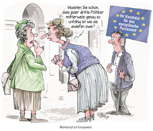 Cartoon: Wahlen 6 (medium) by Ritter-Cartoons tagged wahlen