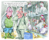 Eiermarkt (small) Cartoon: Eiermarkt (small) by Ritter-Cartoons tagged vogelgrippe,bauern,lebensmittelindustrie,ritter,cartoons,pressekarikatur,berthold,karikatur,pressezeichnung