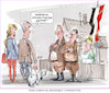 Cartoon: Reichsbürger (small) by Ritter-Cartoons tagged flaggenparade