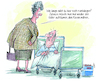 Cartoon: Simulant (small) by Ritter-Cartoons tagged krankenbesuch,pressekarikaturen,und,cartoons,von,berthold,ritter,facebook,seite,ritterkarikaturen