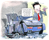 Cartoon: Tasla  US Elektroschrott (small) by Ritter-Cartoons tagged tasla,us,elektroschrott,elon,musk
