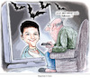 Cartoon: Wagenknecht-Partei (small) by Ritter-Cartoons tagged sahra