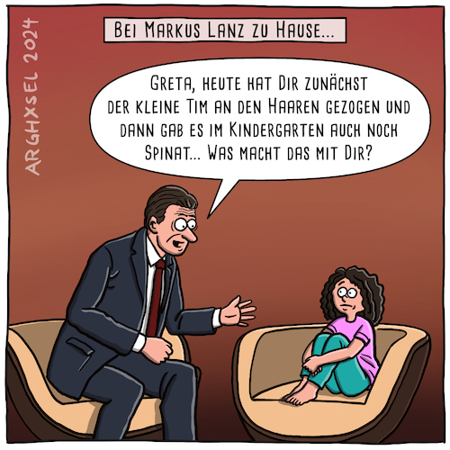 Cartoon: Bei Markus Lanz zuhause (medium) by Arghxsel tagged markus,lanz,stern,tv,medien,unterhaltung,talkshow,öffentlich,rechtlich,fernsehen,interview,gespräch,familie,privat,markus,lanz,stern,tv,medien,unterhaltung,talkshow,öffentlich,rechtlich,fernsehen,interview,gespräch,familie,privat