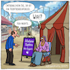 Cartoon: Die Wa-Sagerin (small) by Arghxsel tagged kirmes,jahrmarkt,dom,hellseherin,kugel,magisch,zukunft,orientalisch,blick,horoskop,karten,tod,jenseits,kartenlegen,handlesen,okkultismus