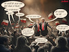 Cartoon: Er gehört zu mir ... an der Tür! (small) by MorituruS tagged polen,sieg,präsidentschaftswahl,karol,nawrocki,donald,tusk,liberale,wende,gescheitert,rechtsnationalistische,pis,partei,politischer,stillstand,andrzej,duda,autoritäre,blockade,der,regierung,wiedererstarken,strukturen,in,eu,brüssel,boxer,türsteher,hooligan,cartoon,karikatur,moriturus