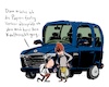 Cartoon: Papiere fertig (small) by Floffiziell tagged auto,suv,abgase