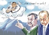 Cartoon: ... dem Himmel so nah! (small) by Rudissketchbook tagged friedrich,merz,markus,söder,zugspitze,treffen,csu,cdu,kanzler,ministerpräsident,bayern