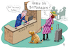 Cartoon: Bettwanzen (small) by Rebecca-Meyer tagged bettwanzen,flöhe,hunde,hotel,menschen,kommunikation,hundeliebhaber