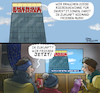 Cartoon: Gewinner und Verlierer (small) by Karl Berger tagged heizkosten,übergewinne,energiekonzerne,armut
