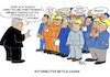 Cartoon: Mitarbeiter-Beteiligung (small) by Karl Berger tagged mitarbeiterbeteiligung,kapital,lohnabhängige,komplizenschaft,interessenskonflikt