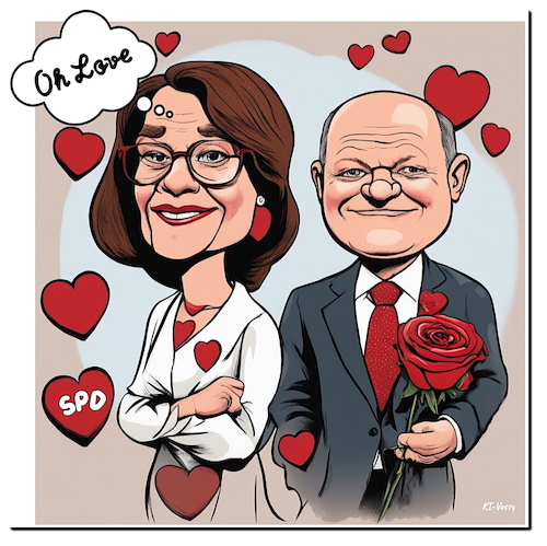 Cartoon: Oh Love (medium) by A Human tagged spd,deutschland,wahlen,bundestagswahl,demoskopie,merz,cdu,kanzler,bundeskanzler,sonntagsfrage,spd,deutschland,wahlen,bundestagswahl,demoskopie,merz,cdu,kanzler,bundeskanzler,sonntagsfrage