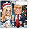 Cartoon: Christmas message of the Year (small) by A Human tagged trump,usa,president,stormy,daniels,christmas,xmas,santaclaus,santa,christmastree,toasting,reconciliations,maga,versöhnung,weihnachten,weihnachtsbaum,weihnachtsbotschaft,uspresident,time,timemagazin,advent,kerzen,candles,peace,war,frieden,krieg