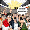 Cartoon: Die Trainerfrage (small) by A Human tagged fußball,dfb,nationalmannschaft,dfbelf,nagelsmann,bundestrainer,julian,ard,interview,wm,wmqualifikation,pleite,qualifikation,qualifikationsspiel,bratislava,niederlage,sieg,slovakei,horst,hrubesch,löw,taktik,antonio,rüdiger,abwehr,sturm,offensive