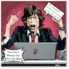 Cartoon: Shattered (small) by A Human tagged wien,mick,jagger,rollingstones,rock,rocknroll,chatgpt,ki,ai,hit,top10,musik,music,mickjagger