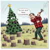 Cartoon: Trauertanne (small) by A Human tagged weihnachten,weihnachtsbaum,weihnachtsfest,tannen,fichten,deutschland,sdw,mainz,pforzheim,weihnachtsmarkt,pvc,polyvinylchlorid,polyethylen,ökologisch,klimawandel,wohnzimmer,krippenfest,trauerweide