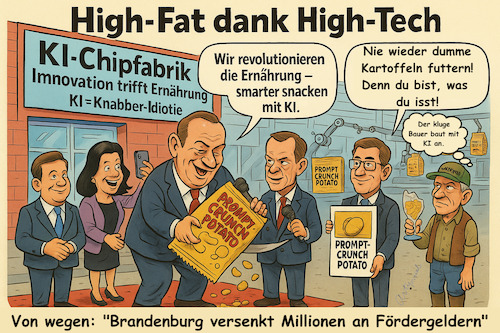 Cartoon: Wirtschaftsförderung Brandenburg (medium) by ArtyFicial tagged deutschland,brandenburg,wirtschaftsförderung,fördergelder,versenkt,fehlinvestitionen,steuern,fördermittel
