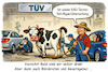 Cartoon: Cow KAU (small) by ArtyFicial tagged kühe,klimaneutral,klimaneutralitätklimaschutzprogramm,2026,regierung,plant,furz,messprogramm,für