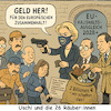 Cartoon: Wir schaffen das und Euch (small) by ArtyFicial tagged eu,haushalt,ausgleich,raub,raubzug,ursula,uschi,von,der,leyen,kommissar,kommissare,kommissarinnen,kommission,kommissionspräsidentin,abzocke,aberwitzig,absurd,frontalangriff,unternehmensbelastung,bürgerbelastung,abgaben,abgabenlast