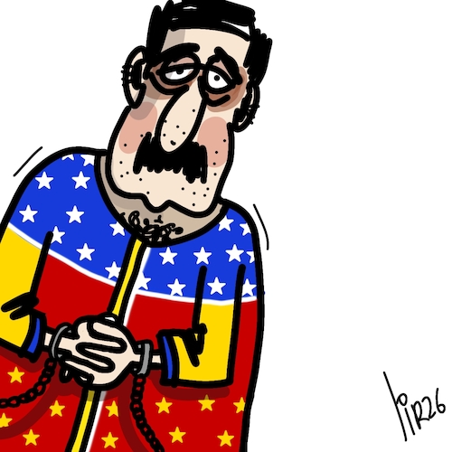 Cartoon: Maduro (medium) by siralha tagged kitschy,photo,in,situation
