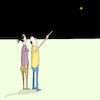 Cartoon: Alone? (small) by siralha tagged alone,universe