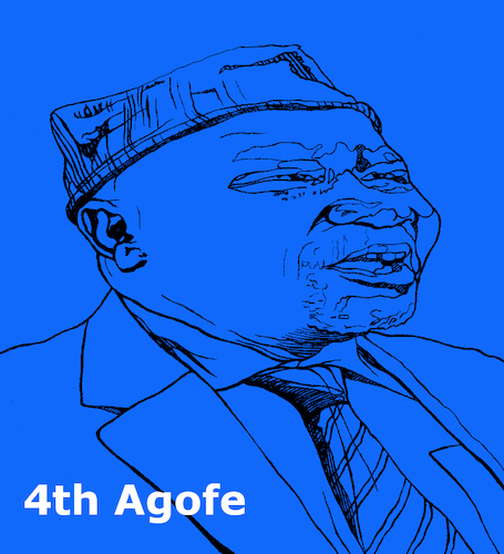 Cartoon: 4th Agofe Manase Yuma (medium) by Aiko tagged chief,lugbara,kari