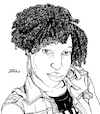 Cartoon: Xnthi - 1st Portrait (small) by Aiko tagged beautiful,cynthia,letasi,aikotoon