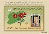 Cartoon: Assad is on the wanted list (small) by Ahmad Qaddura tagged syria