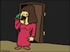 Cartoon: Die Hand... (small) by Horrorkritzler tagged hand,schauder,horror,mobiltelefon,frau,dunkelheit,beklemmung,abgelenkt,unachtsamkeit,grusel,schock,selfie,handy