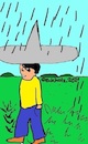 Cartoon: Ohne Worte (small) by Kritzeltonne tagged regen,hut,regenhut,mann,wetter,klima,natur,mensch,erde,landschaft
