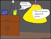 Cartoon: Warum strahlst du so? (small) by Kritzeltonne tagged licht,strahl,strahlen,leuchten,anmache,redensart,birne,lampe,helle