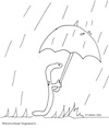 Cartoon: Wasserscheuer Regenwurm... (small) by Kritzeltonne tagged regenwurm,wasser,regen,wurm,wasserscheu,tiere,würmer,natur,wetter,klima