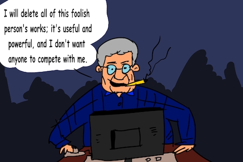 Cartoon: VERY BAD SITUATION (medium) by honey moon tagged cartoon