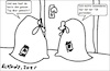 Cartoon: Zwei Säcke... (small) by Moppel tagged säcke,sprichwort,redewendung,sprache,tür