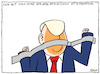 Cartoon: Tape art (small) by Kik tagged banana,tape,art,kunst,trump,italia