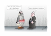 Cartoon: Glaubenssache (small) by Bernd Eisert tagged selbstmord,attentäter,pfarrer,jungfrauen,ziel,wunsch