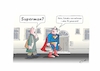 Cartoon: Überall KI (small) by Bernd Eisert tagged mann,superman,nachbar,ki,veränderung,wirklichkeit