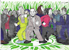 Cartoon: Grettoon 014 (small) by Grettoonist tagged politics,uk,green,party,greens,polanski,media,journalism,disinformation,misinformation,battle,antisemitism,antifascism