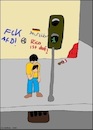 Cartoon: Ohne Worte (small) by Pummel tagged mann,smartphone,ampel,grün,gesellaft,ignoranz,gleichgültigkeit,smombie,handy,stadtalltag,unachtsamkeit,ablenkung