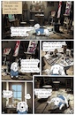 Cartoon: Eskalationen (small) by ChrisHolt tagged dackel,kunst,venedig,original