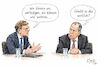 Cartoon: Wadephul (small) by Frank Kiwy tagged johann,wadephul,sergej,lawrow,russland,ukrainekrieg,wehrfähigkeit,hybride,kriegsführung,un