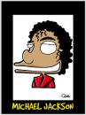 Cartoon: MICHAEL JACKSON CARICATURE (small) by QUEL tagged michael,jackson,caricature