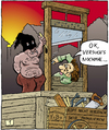 Cartoon: 1vobobild001 (small) by VoBo tagged repair fix famous last words hangman henker
