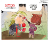 Cartoon: Trump Vs Polsi (small) by Lacosteenz tagged shutdown