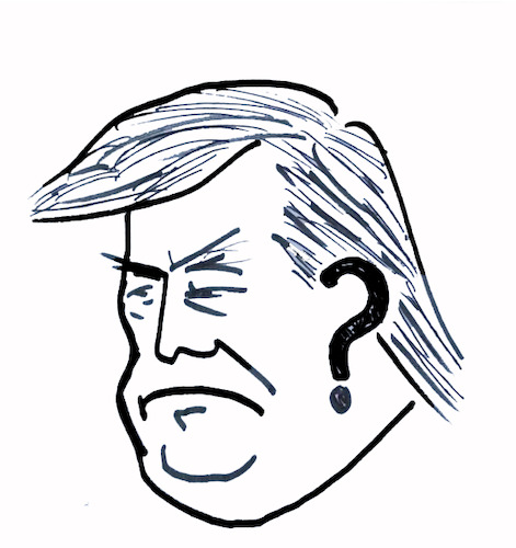 Cartoon: trump (medium) by MSB tagged trump