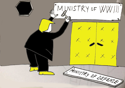 Cartoon: TRUMP (medium) by MSB tagged trump