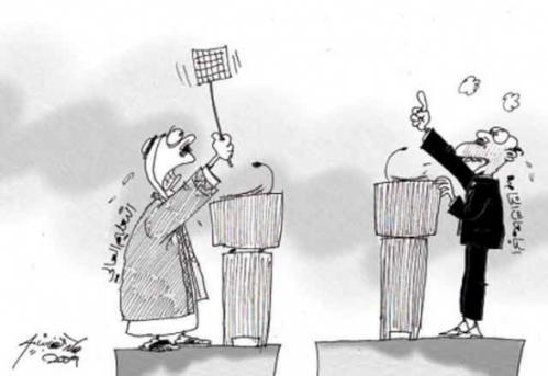 Cartoon: university (medium) by hamad al gayeb tagged university