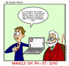 Cartoon: Miracle on 34th st 2010 (small) by Gopher-It Comics tagged gopherit ambrose santaclaus christmas