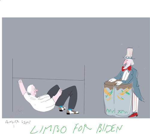 Biden and limbo dance